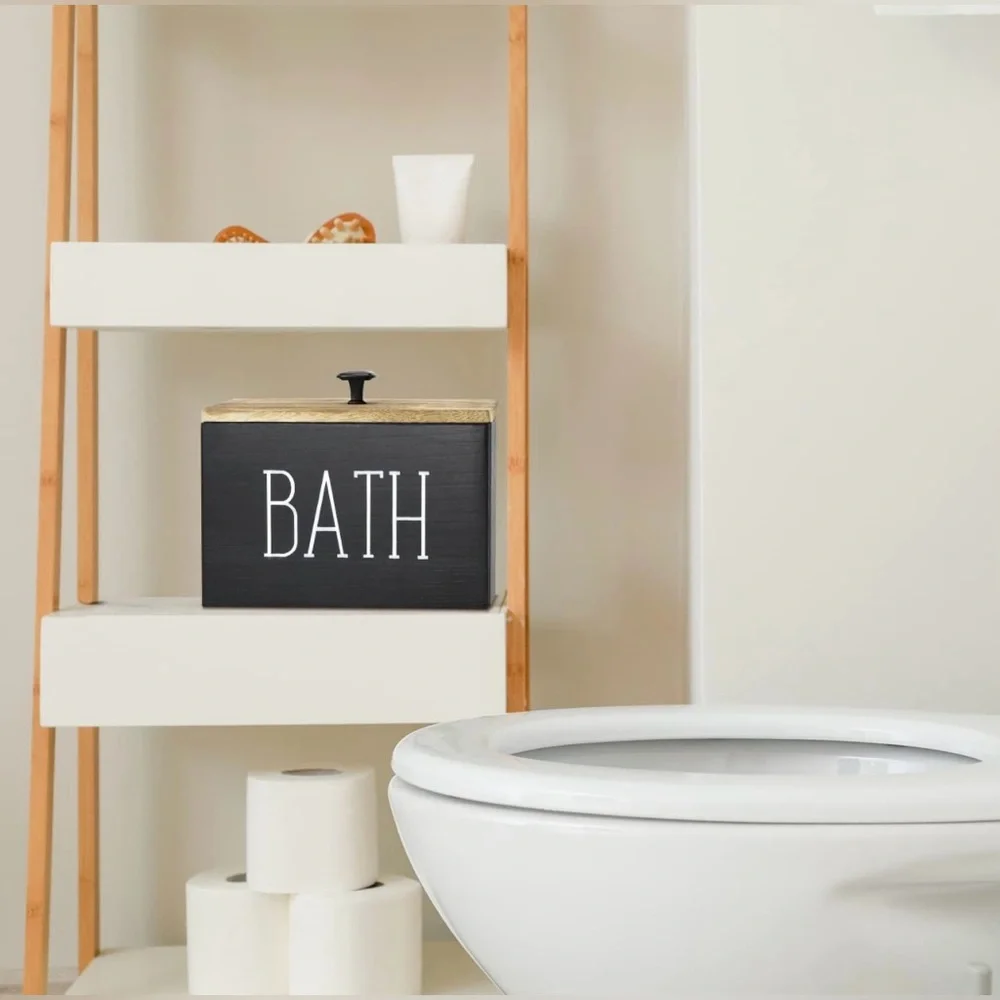 Adorable bathroom storage!!!